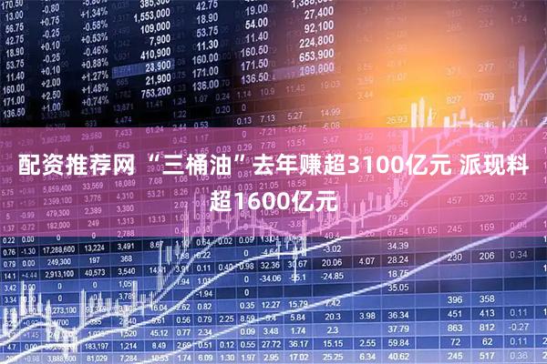 配资推荐网 “三桶油”去年赚超3100亿元 派现料超1600亿元